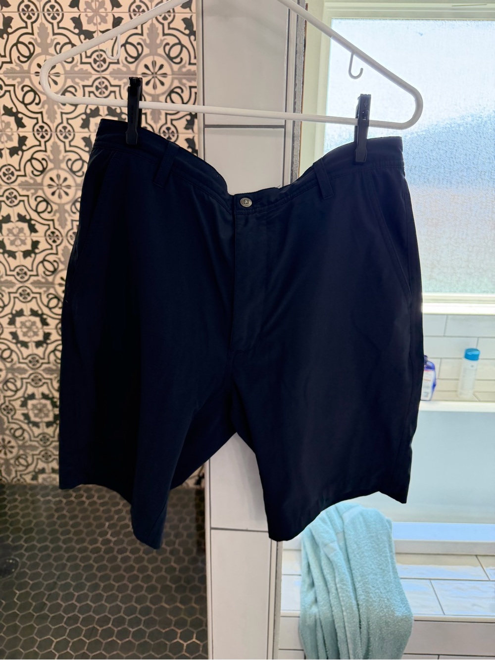 Men's Navy Casual Shorts